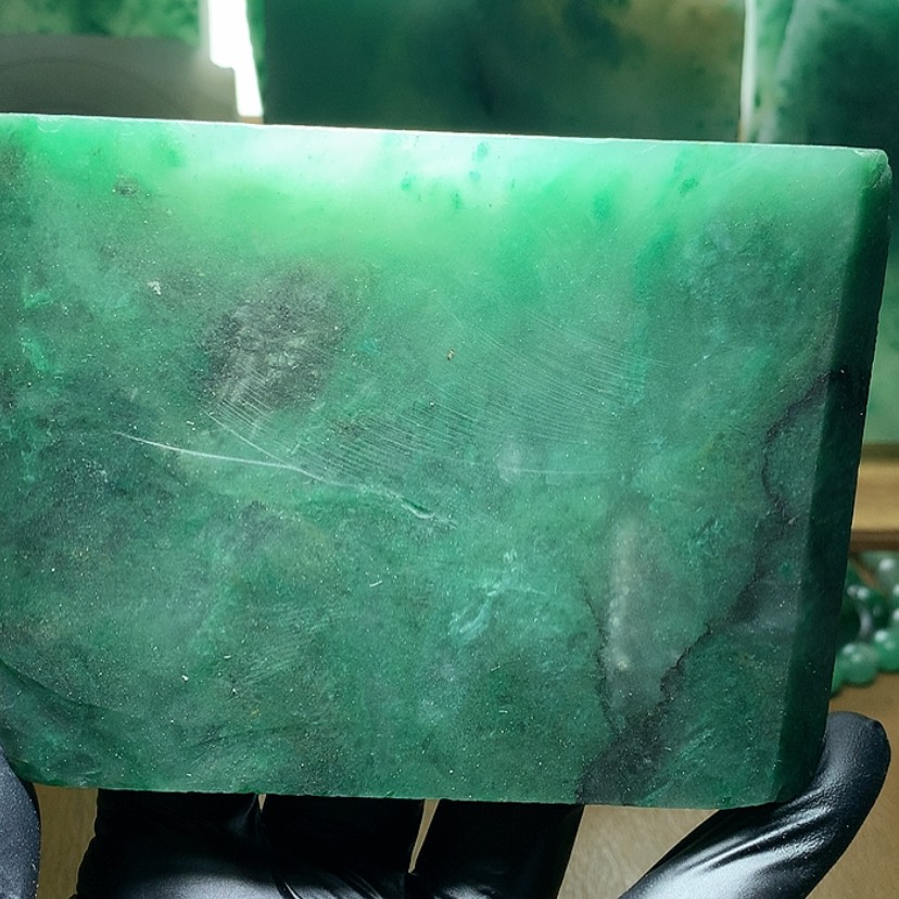 【闪购商品】定制石英质玉（非洲翠）啥**叫
