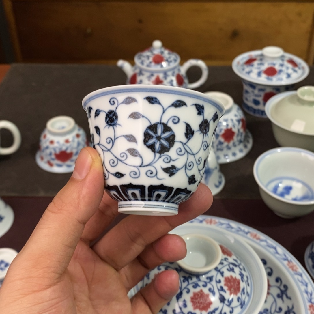 【***八开播福利景德镇纯手绘茶器