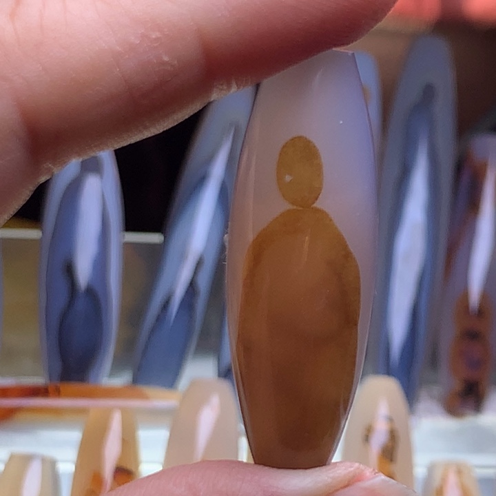 玛瑙/玉髓颈饰未镶嵌14