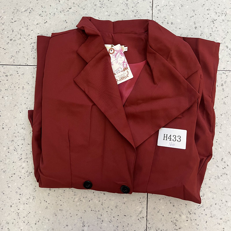 【今今清仓】H433红色儿童单西服孤品清仓NO退NO换