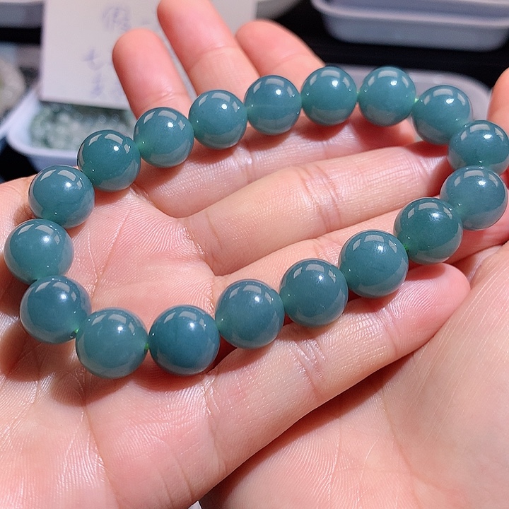 未镶嵌手链翡翠冬*多样性发货自选散珠卡11.8