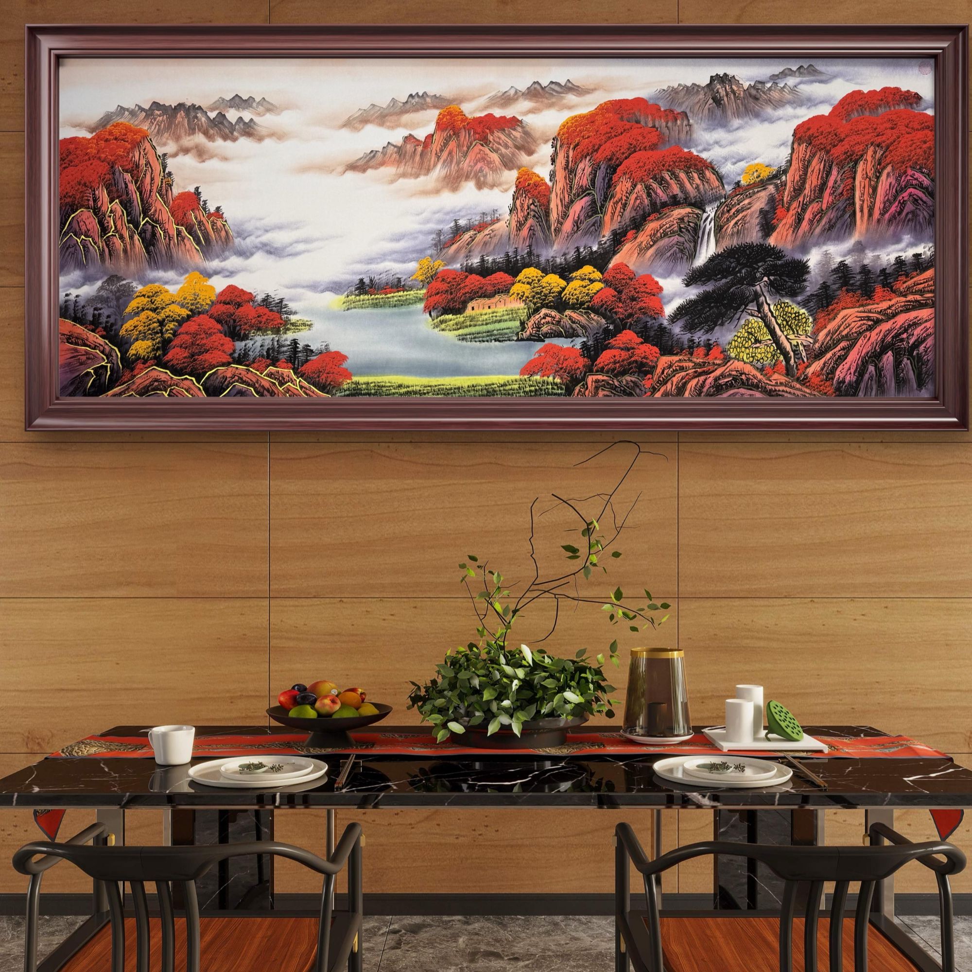 黄逸宾教授作品《鸿运当头》