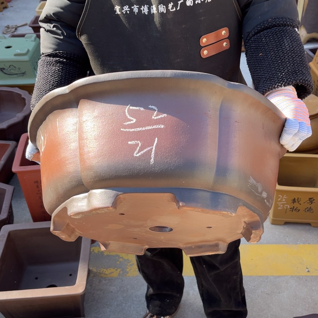 紫砂花盆盆景艺术