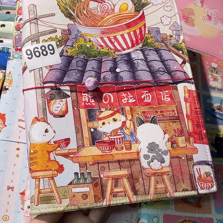织绣B5 活页送纸9686