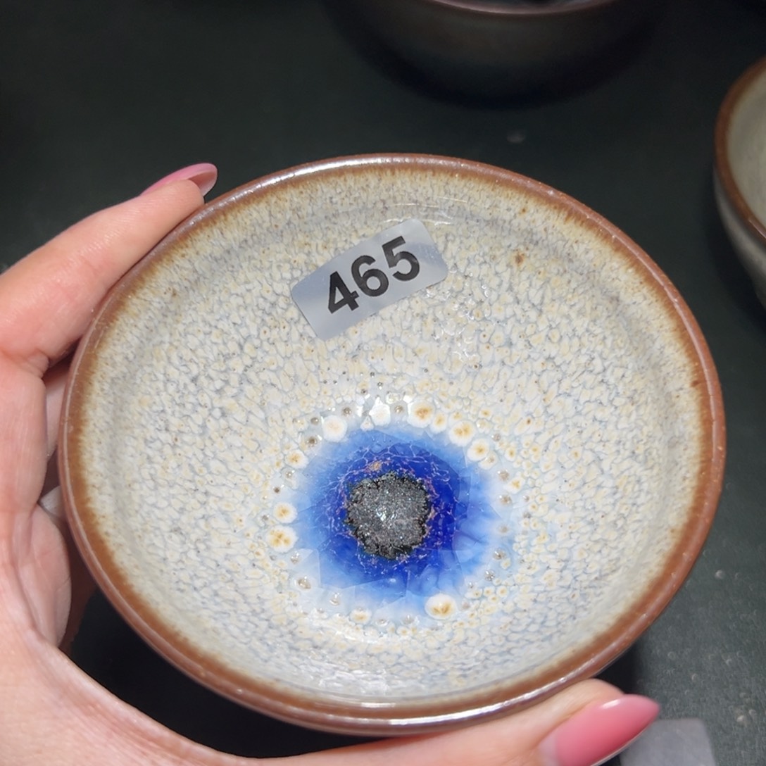 浪***头茶盏全手工原矿原釉建盏