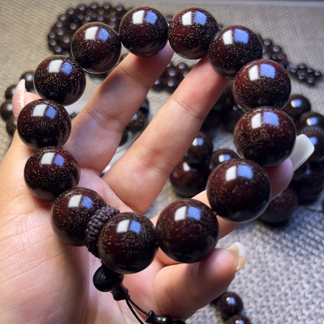 檀香紫檀（小叶紫檀）1.8 13颗满星