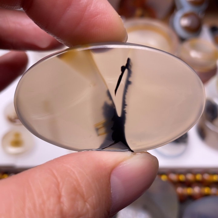 玛瑙/玉髓未镶嵌吊坠(不含链)