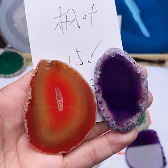 玛瑙/玉髓颈饰未镶嵌?*叶