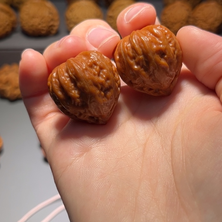 把件文玩核桃桃心774