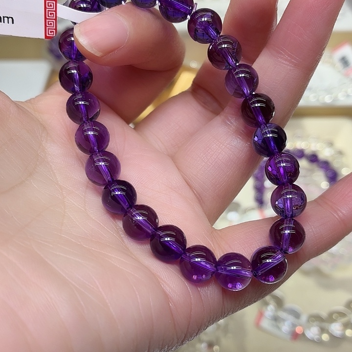 玉乌拉圭卡8mm手串