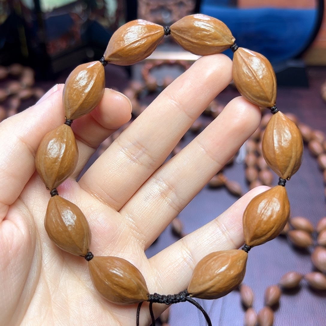 手串/手链橄榄核油 红皮 1.4 2.4左右