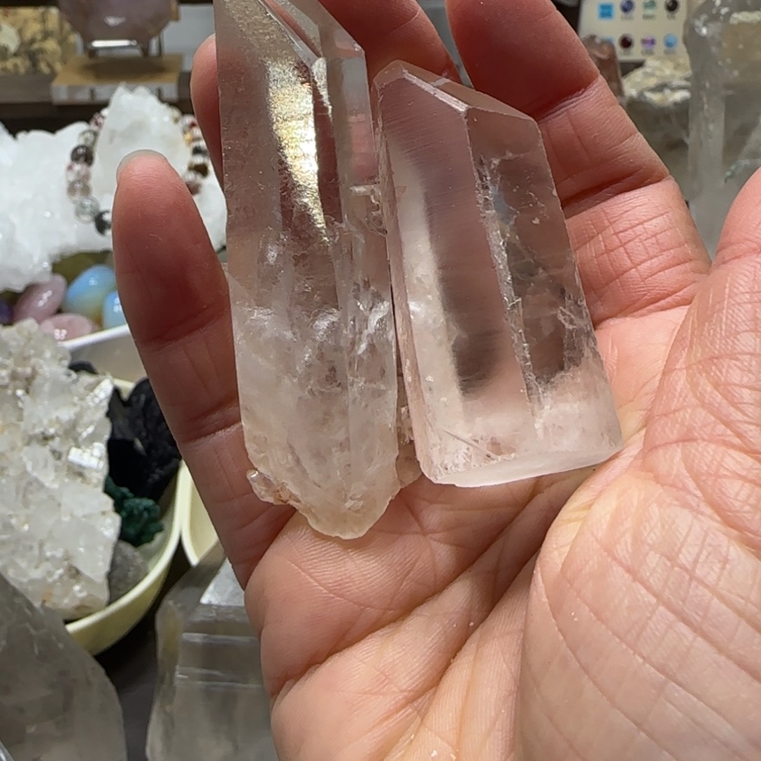 水晶车挂未镶嵌不退换手握