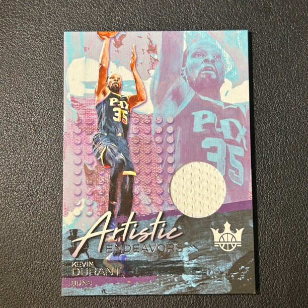 油画 凯文 杜兰特 KD 太阳 火箭 艺术大师 球衣卡