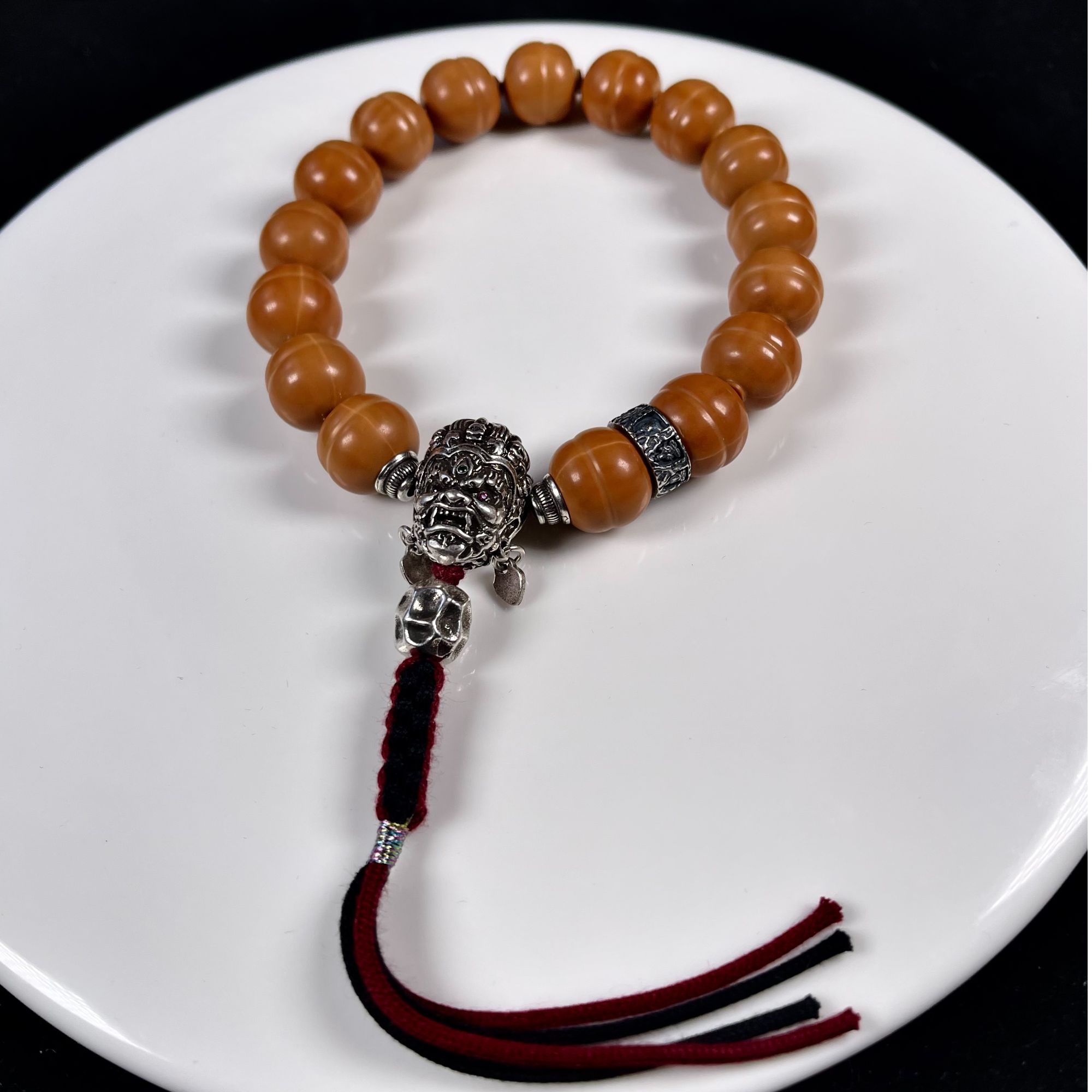 【国风款】猴头核桃雕刻葫芦手持