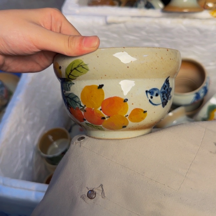 瓷片景德镇陶瓷手工手绘