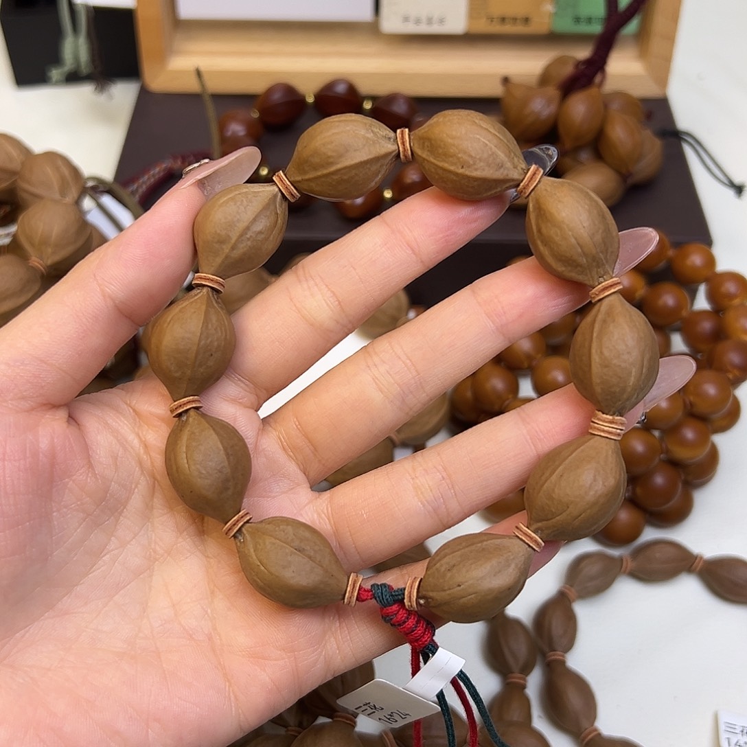 散***散橄榄核手串/手链三花16.24 加三通 定制款不退