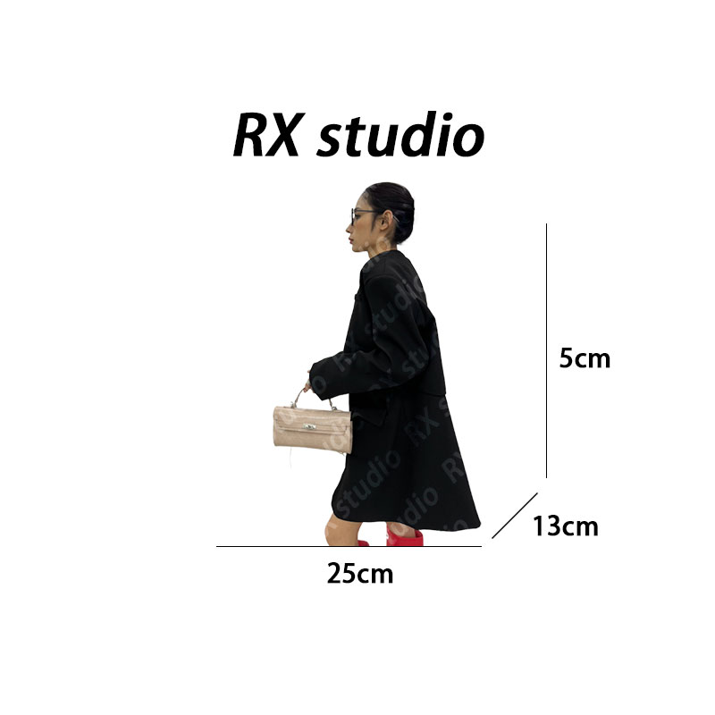 【南沙瑞熙】SK-82867-浅粉-25*5*13轻奢时尚女士新款手提斜挎包