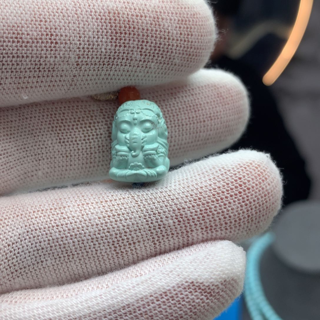 绿松石挂件未镶嵌