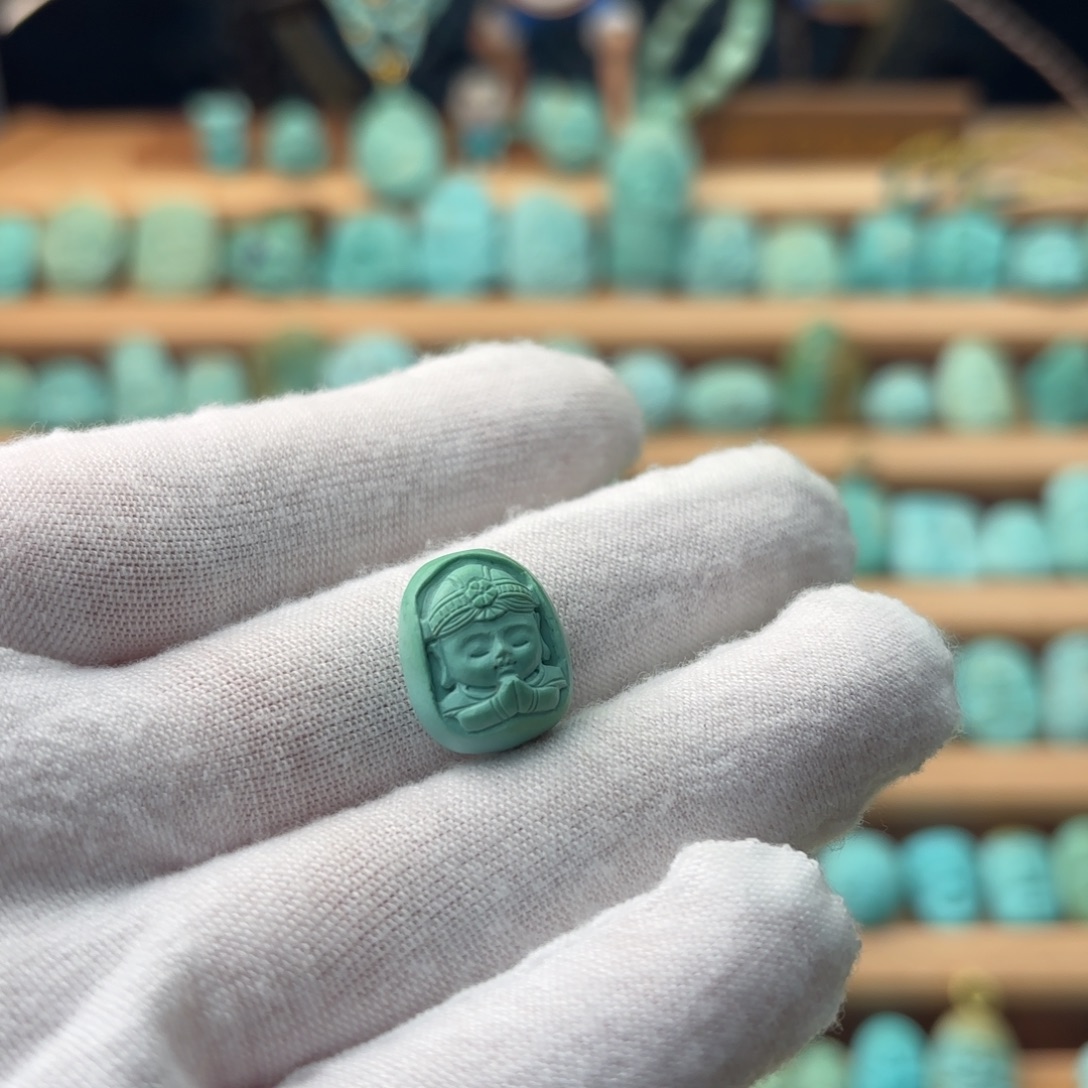 绿松石未镶嵌配饰