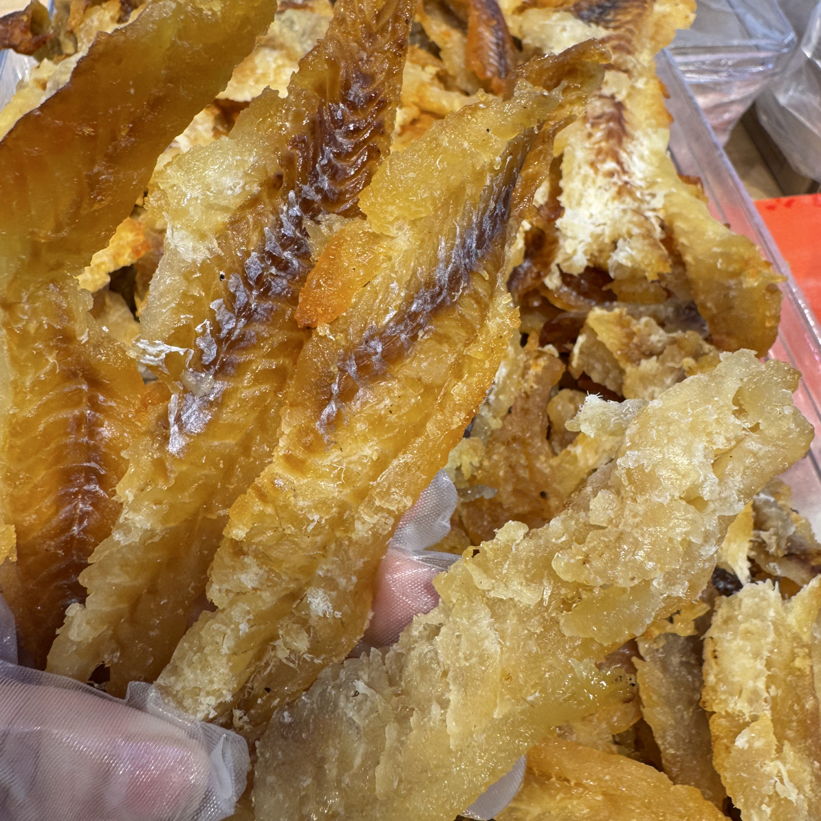 香烤鳕鱼肉好吃零食美食