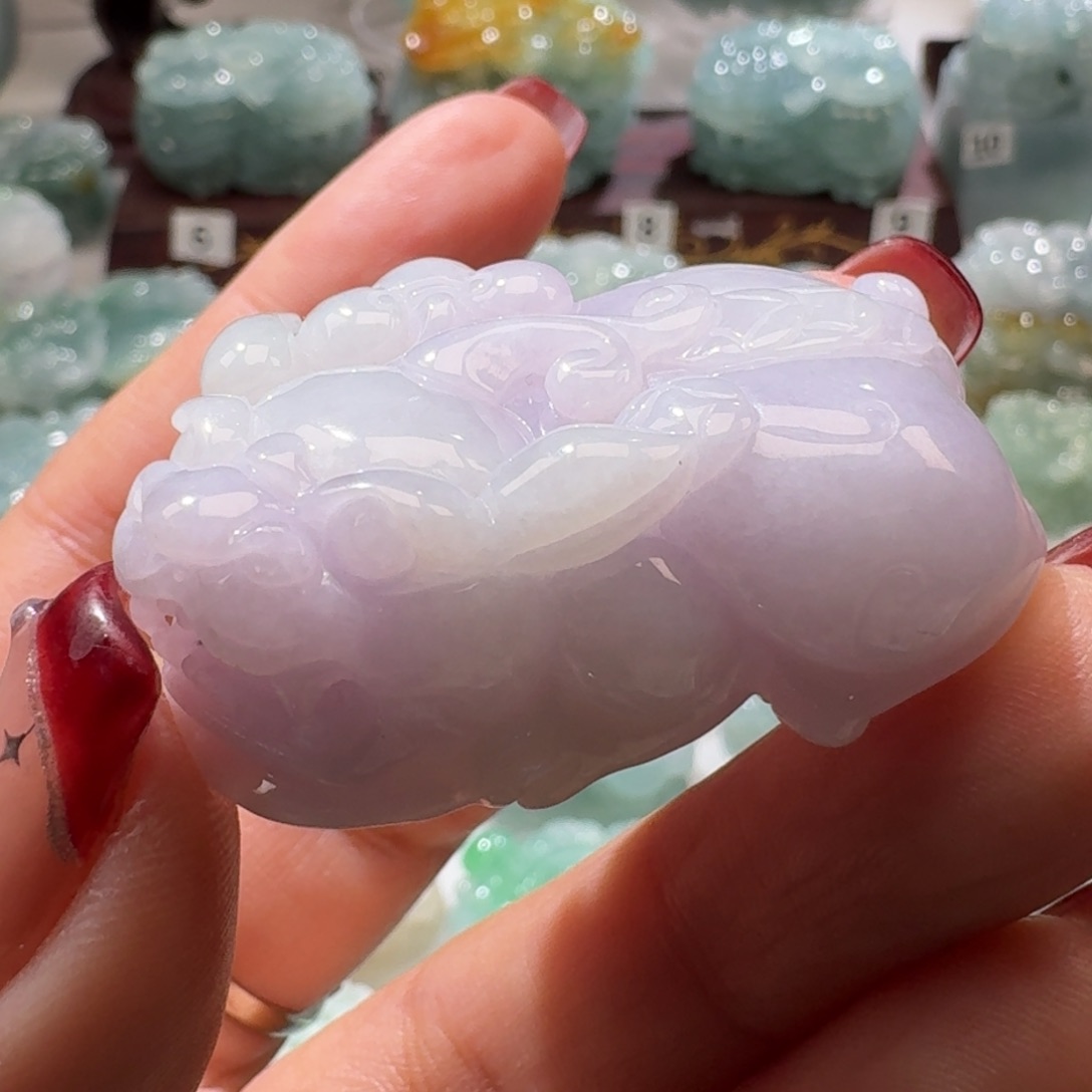 定制翡翠未镶嵌貔貅