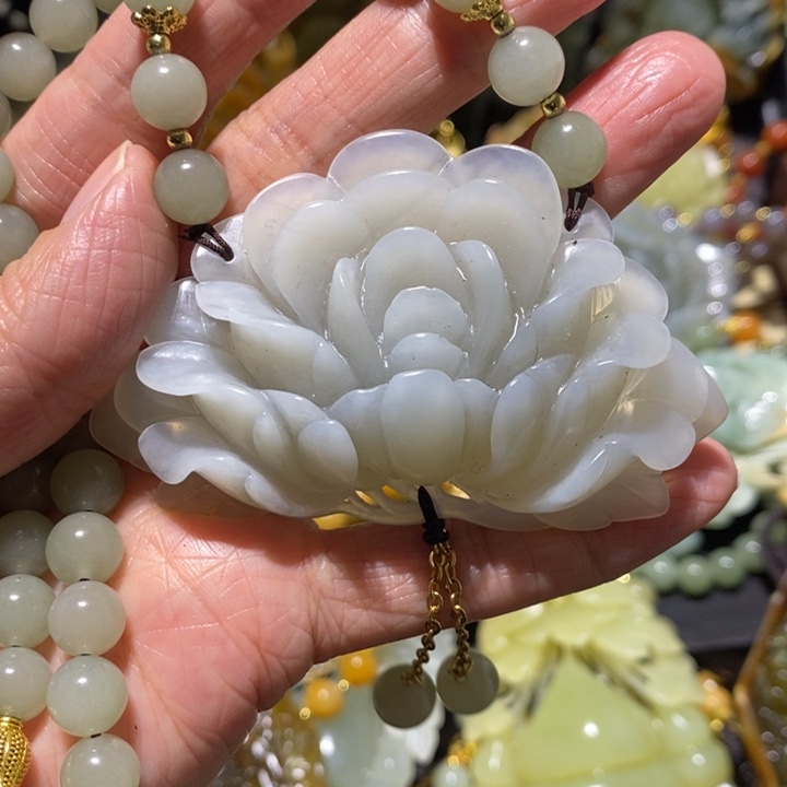 岫玉岫玉吊坠未镶嵌