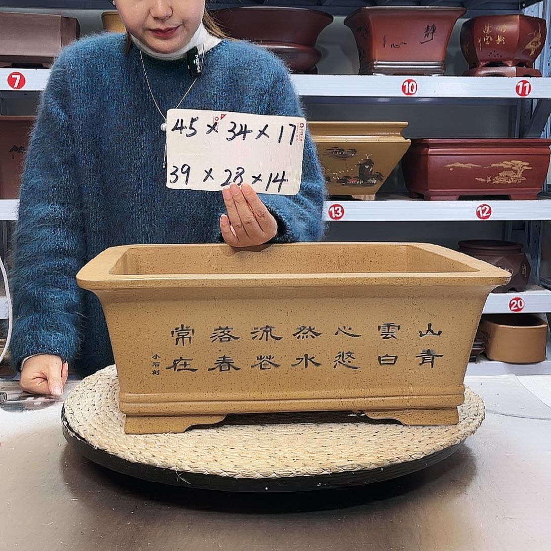 紫砂花盆紫砂花盆