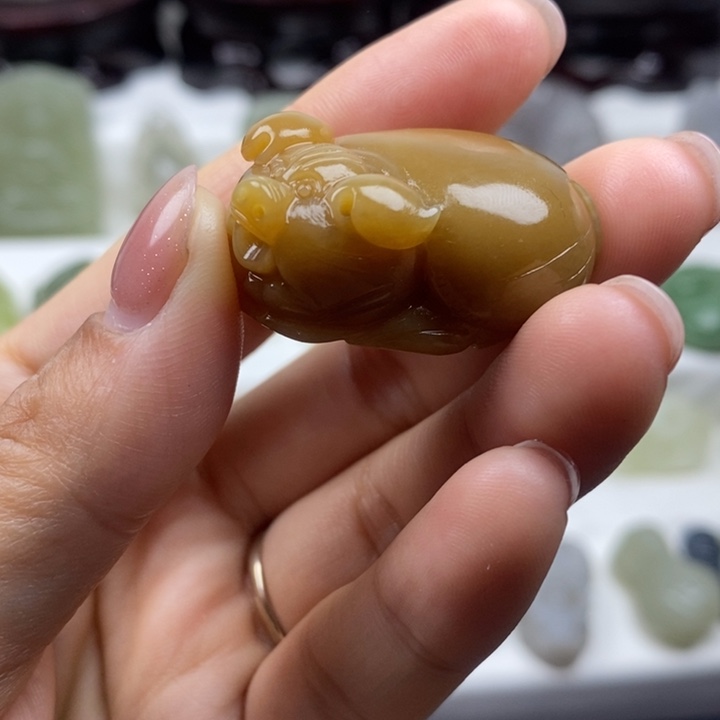 和田玉（碧玉）未镶嵌颈饰30