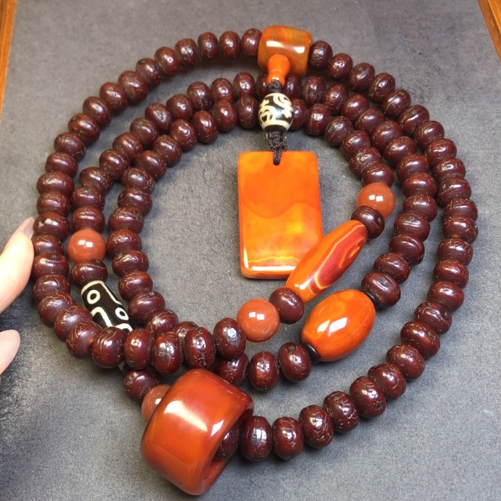 凤眼菩提吊坠石*✊凤眼