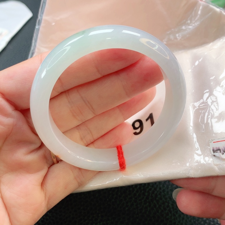 手镯未镶嵌翡翠52.5正