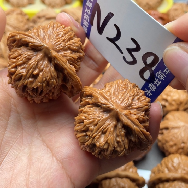 把件文玩核桃四座楼44尺