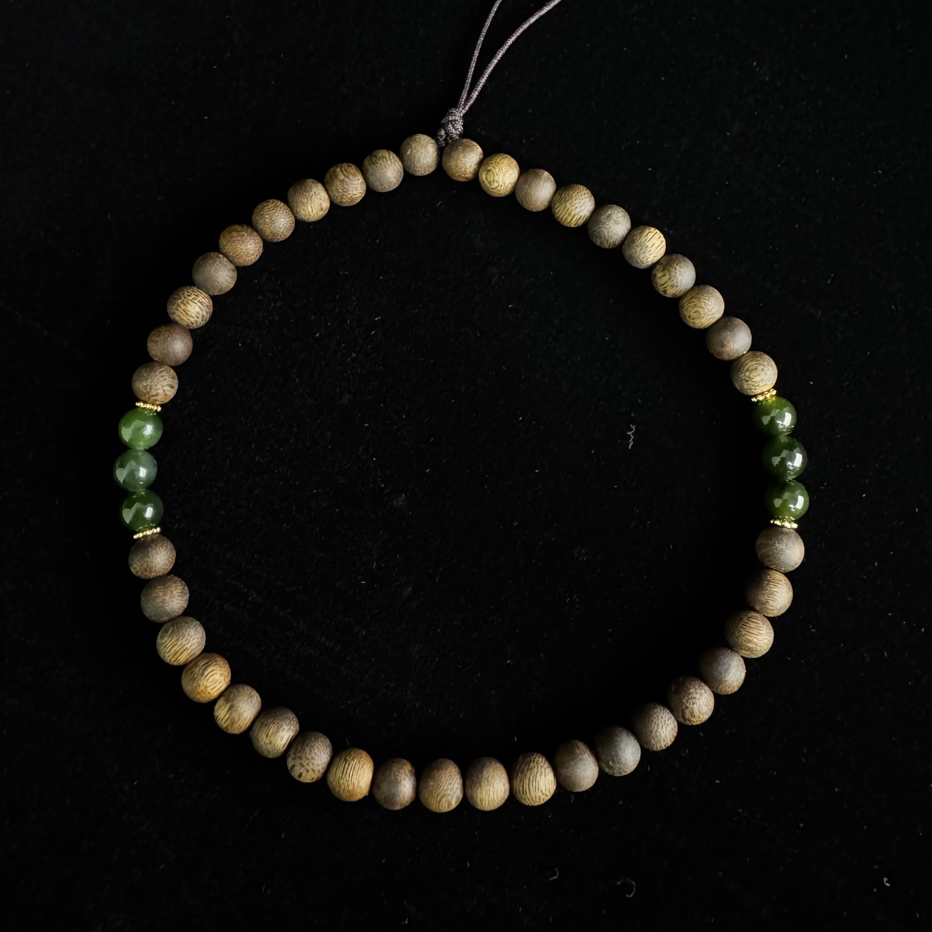 沉香【凤姐沉香】高定圆珠手机挂件多样性发货一条