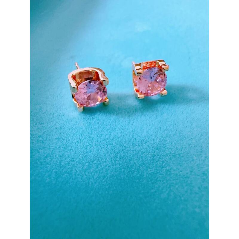 【中非黑马】ZFHM 高端定制 LC-294 牛头粉耳钉