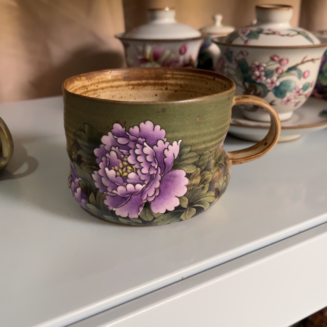 杯景德镇纯手工手绘陶瓷