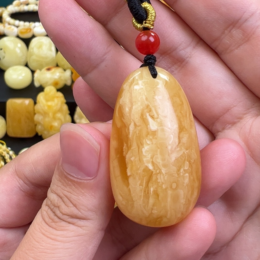 琥珀手链未镶嵌10克