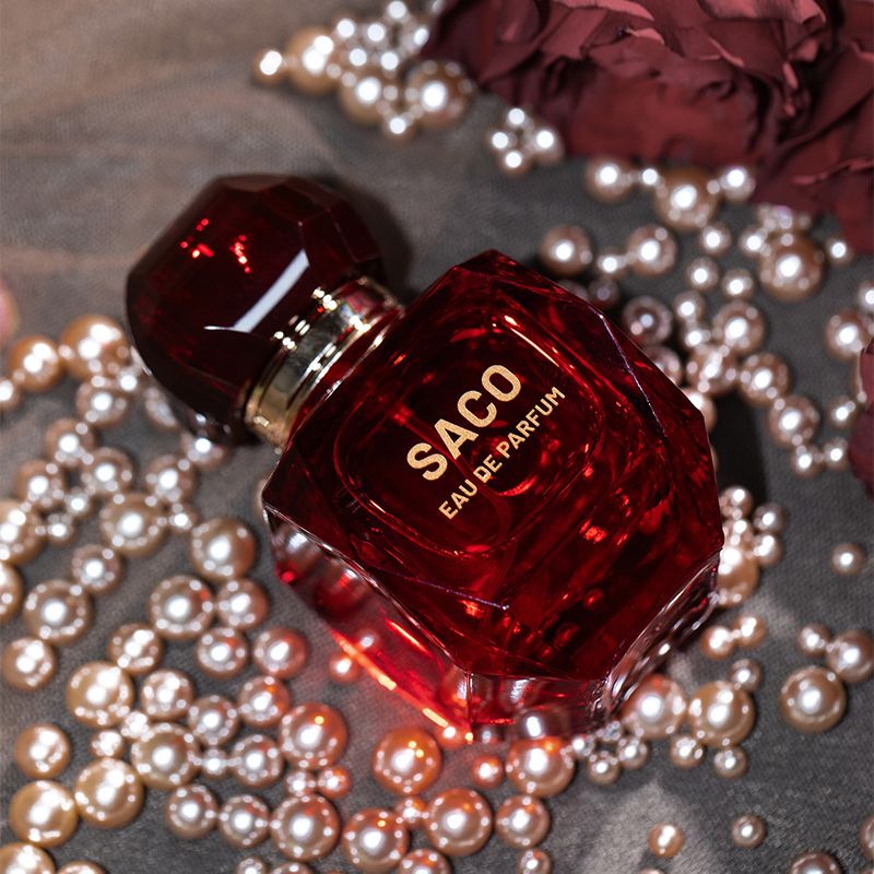 【红毒】saco新品红色女士香水经典款魅惑性感持久留香花香调50ml
