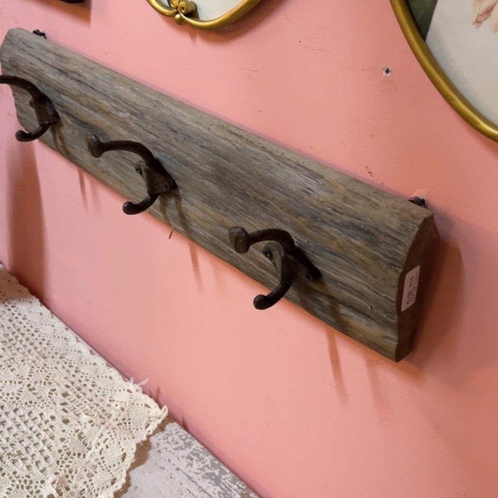 小***白木50*10*13挂钩复古安提克斯