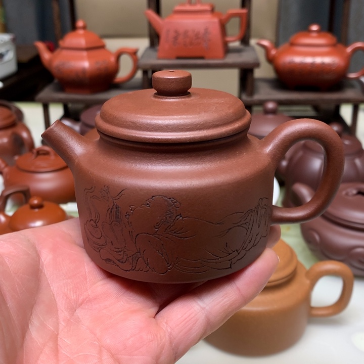 德中半手工原矿紫泥160毫升