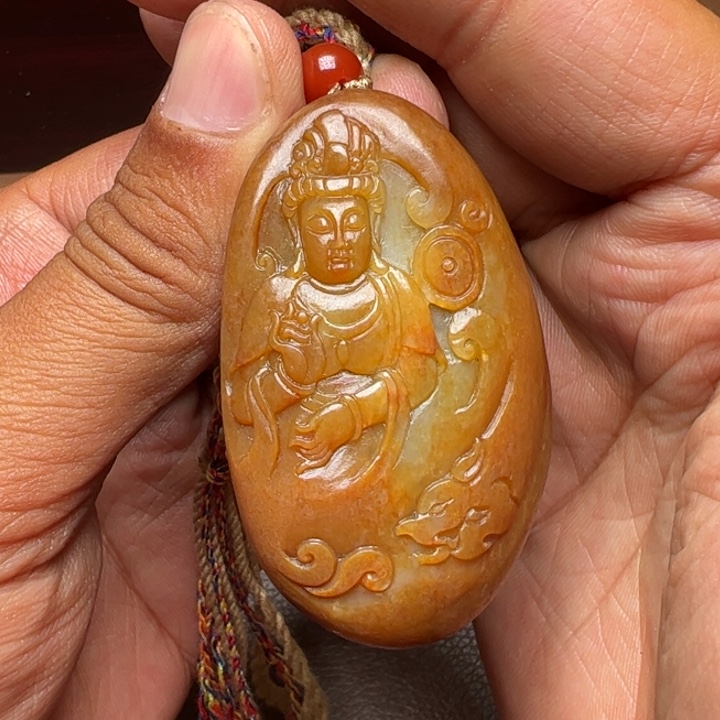 【闪购商品】和田玉吊坠(不含链)未镶嵌笑**开