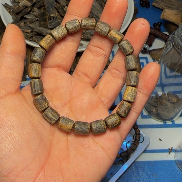 木彦手工艺雕塑根雕木方板材9克