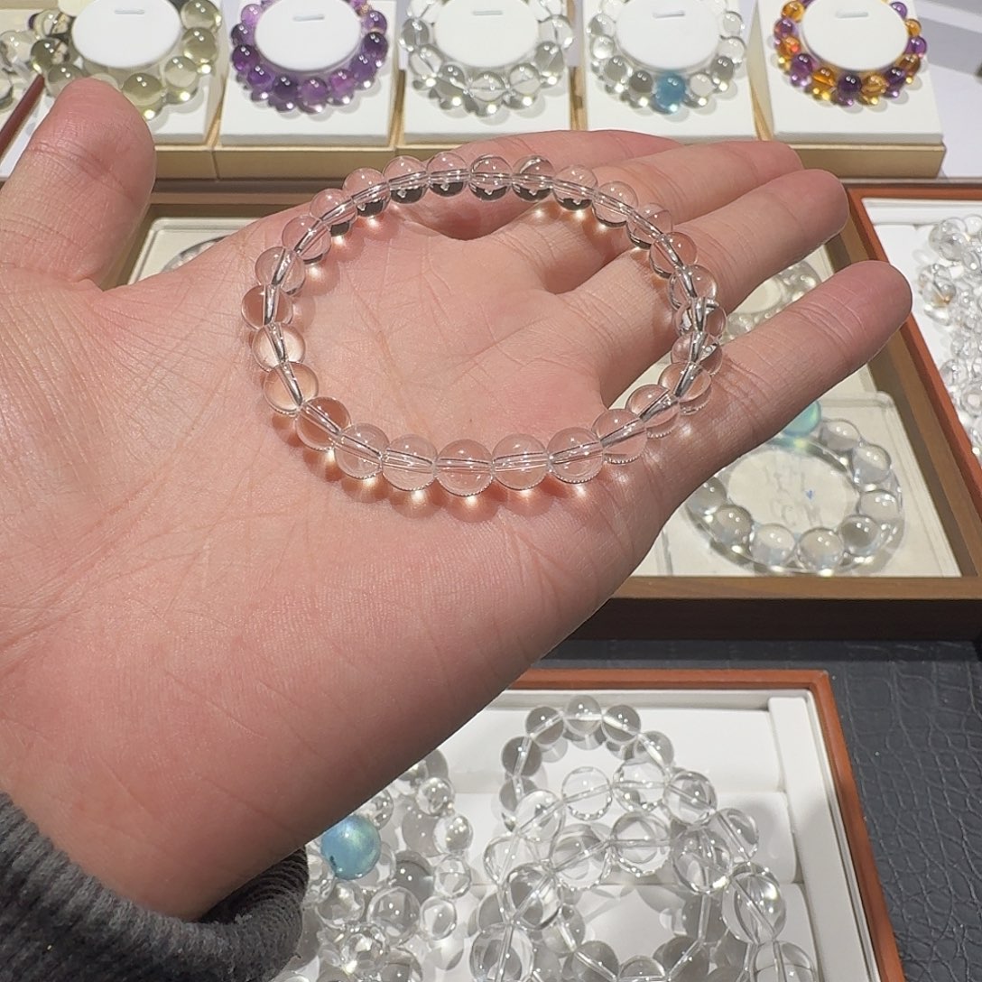 未镶嵌水晶手链定制