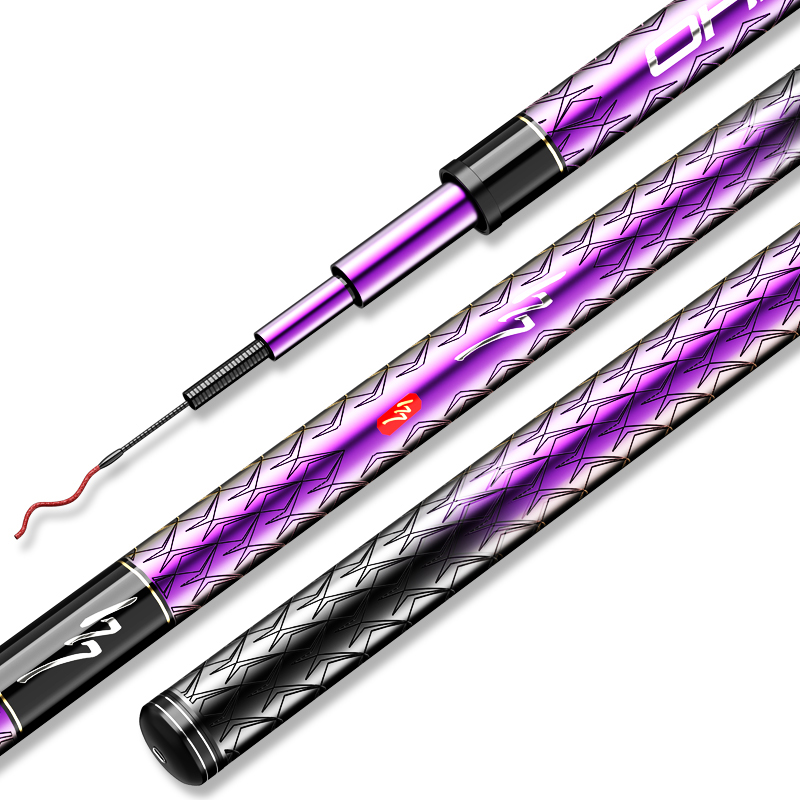 177无极二代台钓竿3DAI雕刻综合鱼竿野钓 左