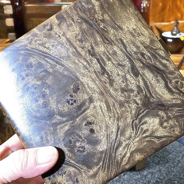 金丝楠阴沉木首饰盒