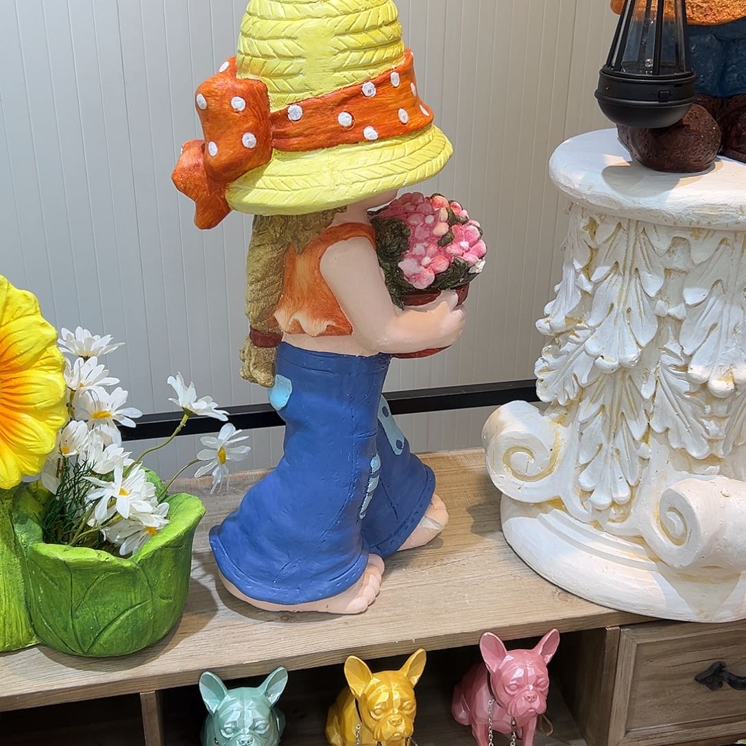 花园摆件红红火火