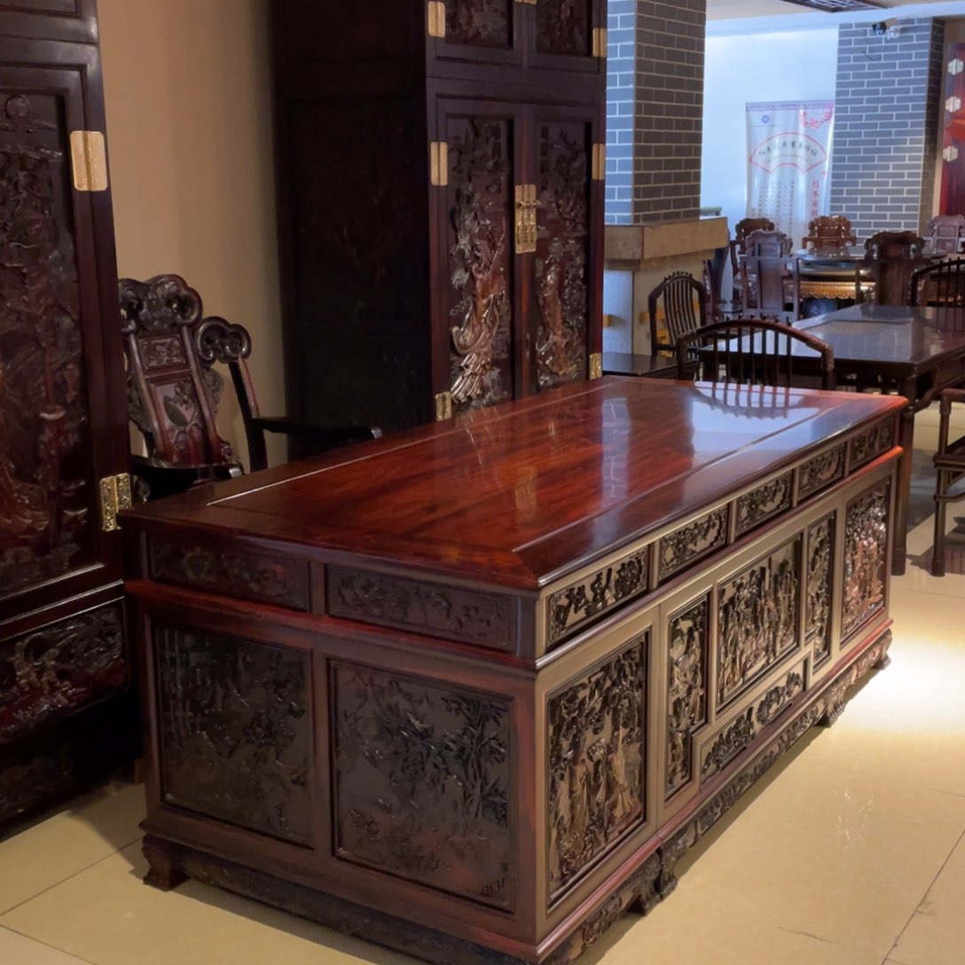 红酸枝木类成套家具