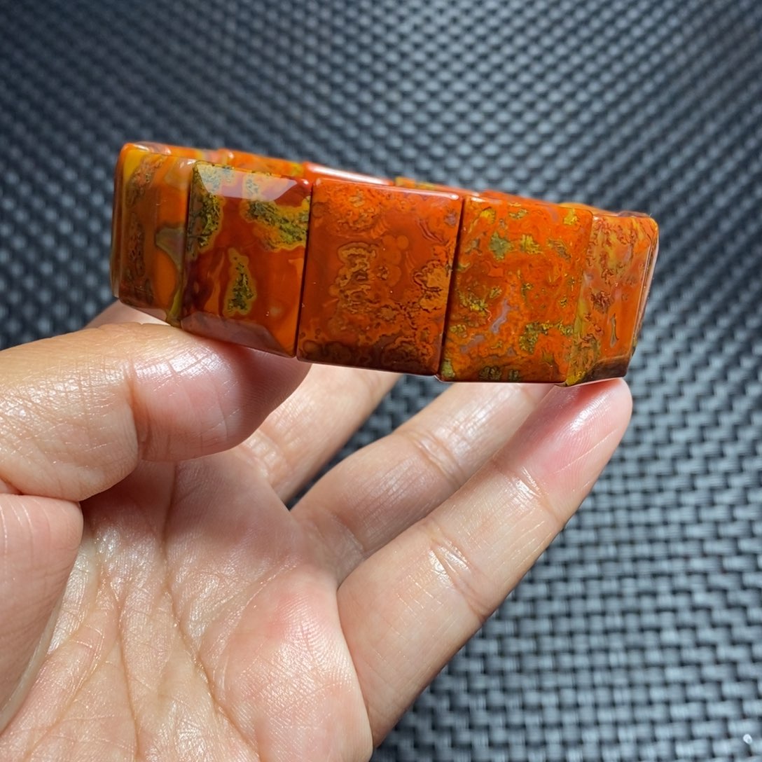 玛瑙/玉髓战国红未镶嵌