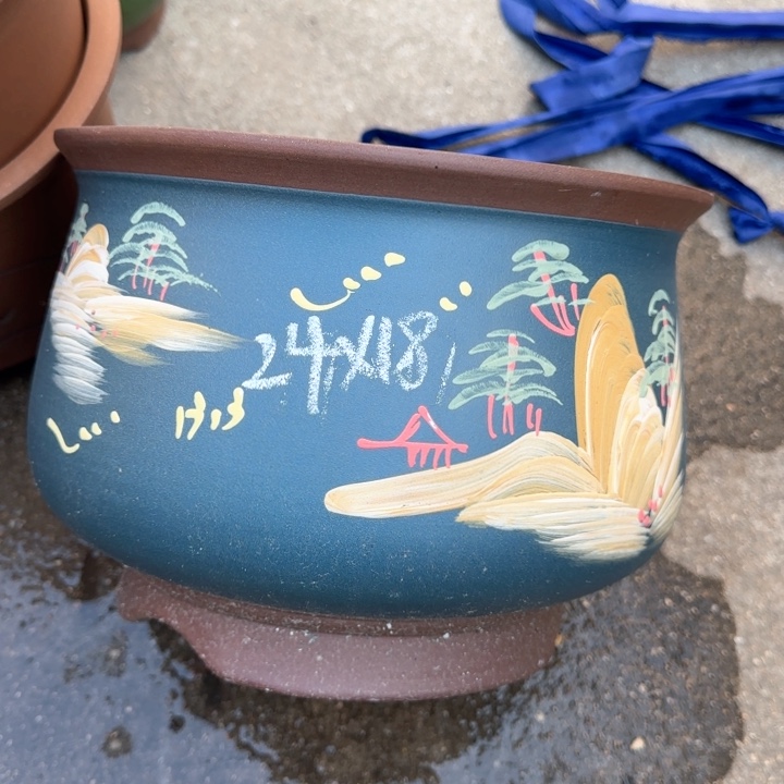 紫砂花盆特价清仓