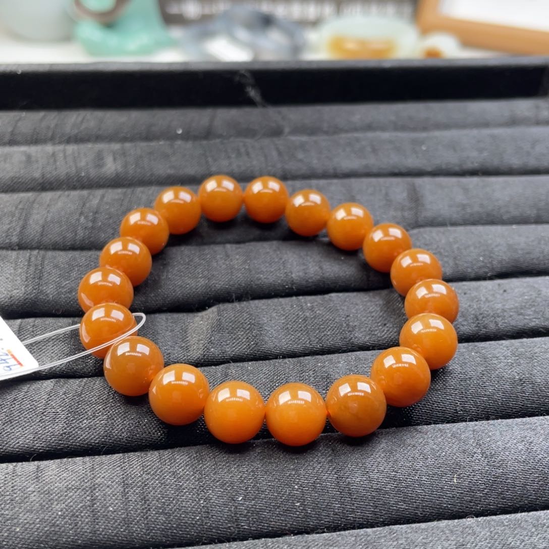 和田玉手串未镶嵌丁*