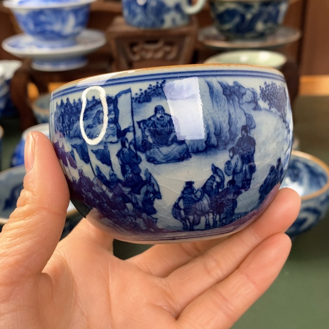 杯景德镇陶瓷手工手绘