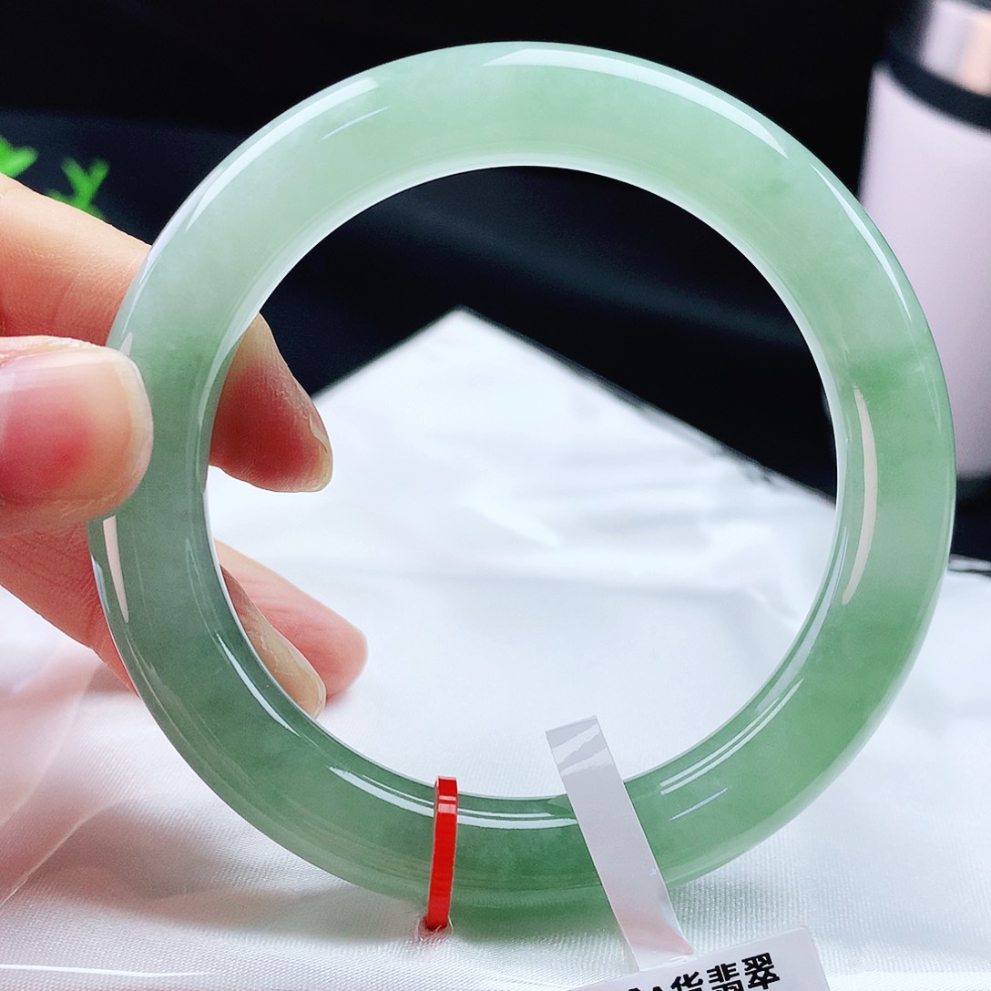 未镶嵌手镯翡翠58胖